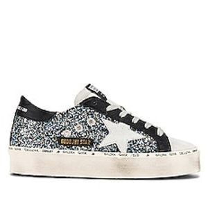 Golden goose high star glitter sneakers